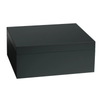 Adorini Torino Black Medium Deluxe Cigar Humidor - 75 Cigar Capacity (ADO177)
