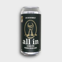 All In Alcohol Free Premium English Lager - 1 Can