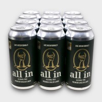 All In Alcohol Free Premium English Lager - 12 Cans
