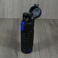 Atomic Outdoor Cross Arc Black Plasma Lighter In Case