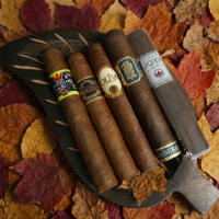 FLASH SALE - The Autumn Collection Cigar Sampler - 5 Cigars