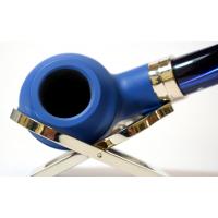BigBen Phantom 427 Matte Blue Blue Stem 9mm Filter Fishtail Pipe (BIG42)
