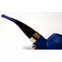 BigBen Phantom 427 Matte Blue Blue Stem 9mm Filter Fishtail Pipe (BIG42)