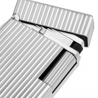 ST Dupont Lighter - Ligne 1 - Guilloche Silver