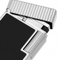 ST Dupont Lighter - Ligne 1 -  Lacquered Silver