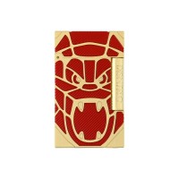 ST Dupont Lighter - Ligne 2 - Orlinski Kong - Red & Gold