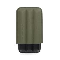 Les Fines Lames Cigar Case - TRIO Green - Fits 3 Cigars