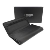 Chacom Large Leather Tobacco Pouch - Black