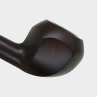 Chacom Berlingot Dark Smooth 1595 Semi Bent Metal Filter Pipe (CH823)