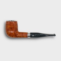 Chacom Baccara Orange 186 Smooth Straight 9mm Metal Filter Adapter Fishtail Pipe (CH853)
