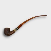Chacom Churchill Long 42 Sandblast Bent Metal Filter Fishtail Pipe (CH864)