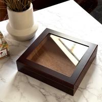 Prestige Chateau Glasstop Humidor - Cherry - 20 Cigar Capacity