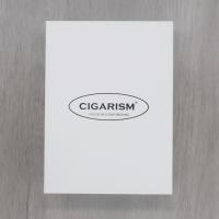 Cigarism Jet Flame Cigar Lighter & Punch Cutter - Carbon Fibre Blue