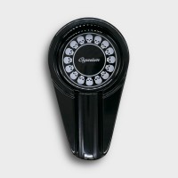 Cigarism Cigar Aluminium Ashtray - Black & Skull Pattern