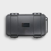 Cigarism Hard Shell Cigar Travel Case - 4 Cigar Capacity - Black