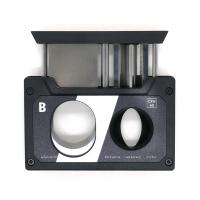 Cigarism Triple Jet Flame Lighter and Cassette Style Cigar Cutter Gift Set - Black