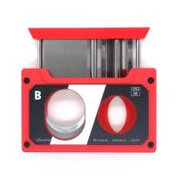 Cigarism Triple Jet Flame Lighter and Cassette Style Cigar Cutter Gift Set - Red