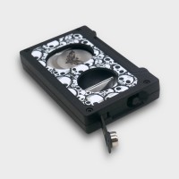 Cigarism Jet Flame Lighter, Cigar Cutter & Ashtray Gift Set - Skull
