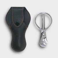 Cigar Scissors 40RG With Leather Pouch