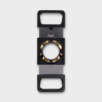 Angelo Double Blade Guillotine Cutter - Black & Gold - 64 Ring Gauge