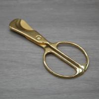 Cigarism 24K Gold Plated Stainless Steel Cigar Cutter Scissors - End of Line