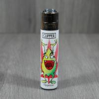 Clipper Lighter Leaves Faces - 1 Lucky Dip Design