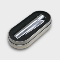 Clipper Gift Metal Flint Lighter - Silver