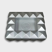 Colibri Quasar Six Finger Ashtray - Matte Silver