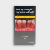 Corset Pink Superslims - 10 Packs of 20 Cigarettes (200)