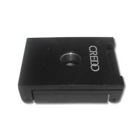 Credo 3 in 1 Cigar Punch Cutter - Square - Black