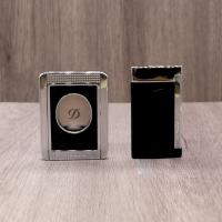 SLIGHT SECONDS ST Dupont Slim 7 Lighter & Cigar Cutter Set - Black