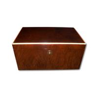 Daniel Marshall Ambiente Macassar Humidor with Tray - 150 Cigar Capacity
