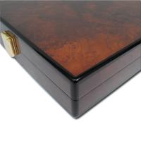 Daniel Marshall Burl Travel Humidor - 15 Cigar Capacity