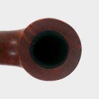 Dr Plumb Classic Bent Smooth Metal Filter Briar P Lip Style Pipe (DP566)