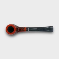 Dr Plumb Lightweight Metal Filter Fishtail Carved Briar Pipe (DP567)