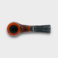 Dr Plumb Dinky Rustic Metal Filter Fishtail Briar Pipe (DP568)