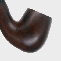 Dr Plumb City Matt Metal Filter Fishtail Briar Pipe (DP570)