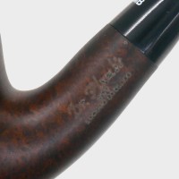 Dr Plumb City Matt Metal Filter Fishtail Briar Pipe (DP570)