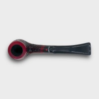 Dr Plumb Lightweight Metal Filter Fishtail Carved Briar Pipe (DP571)