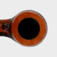 Dr Plumb Lightweight Metal Filter Fishtail Carved Briar Pipe (DP572)