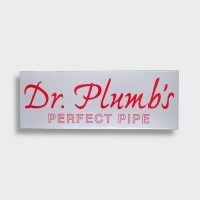 Dr Plumb Dinky Rustic Metal Filter Fishtail Briar Pipe (DP564)