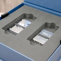 ST Dupont Lighter & Cutter Set - Ligne 2 Small - Chrome