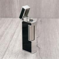 Dunhill Rollagas Lighter - Black Lacquer Malachite