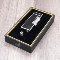 Dunhill Rollagas Lighter - Black Lacquer Malachite