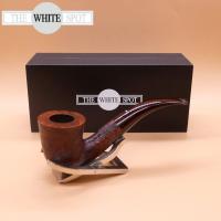 Alfred Dunhill - The White Spot Cumberland 4114 Group 4 Bent Dublin Pipe (DUN450)