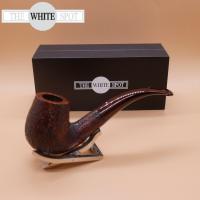 Alfred Dunhill - The White Spot Cumberland 6102 Group 6 Bent Pipe (DUN725)