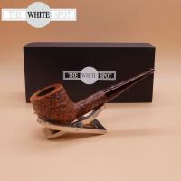 Alfred Dunhill - The White Spot County 4106 Group 4 Straight Pot Pipe (DUN819)