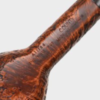 Alfred Dunhill - The White Spot County 4103 Group 4 Straight Billiard Fishtail Pipe (DUN1018)