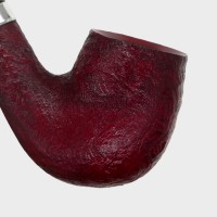 Alfred Dunhill - The White Spot Ruby Bark 4102 Group 4 Bent Pipe (DUN1029)