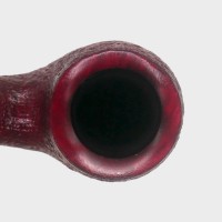 Alfred Dunhill - The White Spot Ruby Bark 3102 Group 3 Bent Pipe (DUN1033)